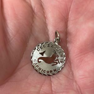 Sterling Silver Capricorn charm